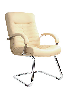 Кресло офисное БЕЛС Orion steel chrome-St CF/LB натур.кожа SP цвет любой