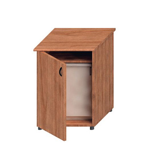 Престиж ТЖ 382 Тумба для холодильника с доводчиками (55x55x75) 20* Темный орех