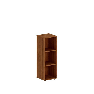 Престиж Исп.11 Стеллаж узкий средний (47x46x136) Темный орех