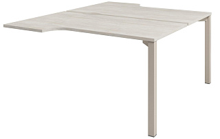 Solution D-613 Бенч-система столов-тандемов на металлокаркасе 1400/460*1432/ 1792*750