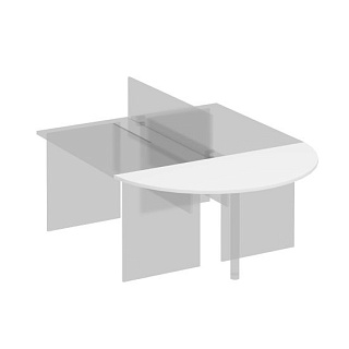 Комфорт К.209 БП Приставка к столу (153x70x2.5)