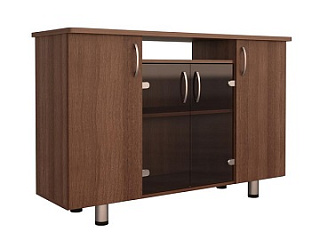 82.07 Тумба многофункциональная 135*45*87 Орех пегас