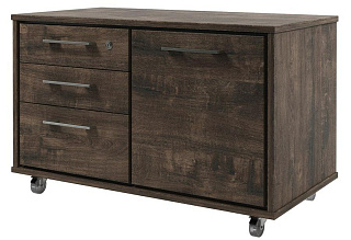 Торстон Т-290 Тумба подкатная Греденция 906*480*567 Дуб Бунратти/Антрацит 