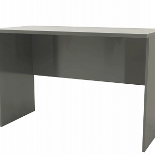 Визит-5 Стол прямой 1200*600*750 Серый/Антрацит