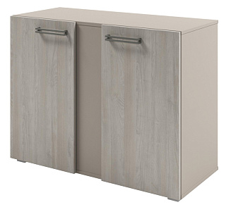 Solution D-75 Шкаф с планкой низкий 950*414*744