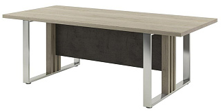 Vestar Z-102 Стол переговоров на 6 человек 2200*1000*750 Дуб Галифакс/Бетон Чикаго