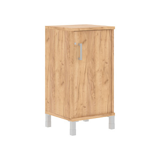 Born B 411.3(RZ) Шкаф колонка низкая с замком в глухой малой двери 475х450х920 Дуб Бофорд