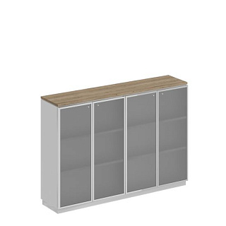 City СИ 321 ДС БП ХР Шкаф средний (180.2x40x124.6)