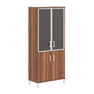 Born B 430.4 Шкаф комбинированный 900х450х2054 Орех Даллас