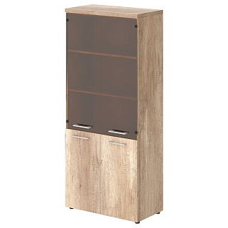 Torr-Z THC 85.2 Шкаф комбинированный с топом 856х450х1968 Дуб Каньон Z