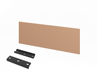 Lemo L-068-2 Экран настольный ЛДСП 1200х18х400 Карамель нюд