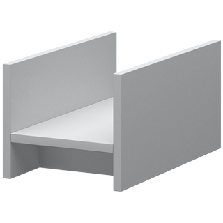 Арго А-401 Подставка 250x460x220 Серый