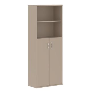 Imago СТ-1.6 Шкаф с глухими средними дверьми 770х365х197 Мокачино