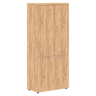 Torr-Z THC 85.3 Шкаф с глухими средними и малыми дверьми 856х450х1968 Дуб Бофорд Z