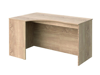 Simple SE-1400(L/R) Стол письменный 1400х900х760 Дуб Сонома Светлый