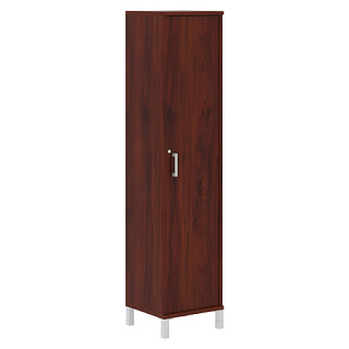 Born B 431.7(RZ) Шкаф колонка высокая с замком в глухой двери 475х450х2054 Бургунди
