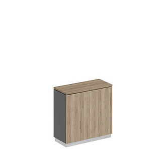 City СИ 322 ДС АР ДС Шкаф для документов закрытый низкий (90x40x88.1)