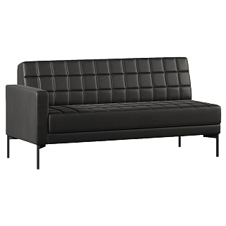 CHAIRMAN ЭЛИФ Секция с подлокотником трехместная правая 1850х800х840 