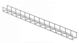 Solution 50094 Лоток для проводов к столам 70*900*50
