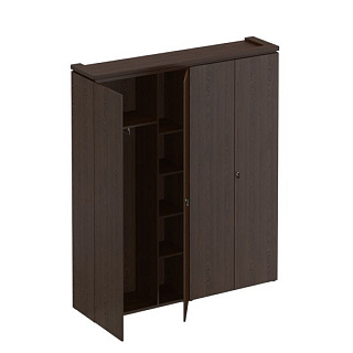 Mark МК 363 Шкаф комбинированный (для одежды + для документов) (180x40.4x210) Орех тоскана