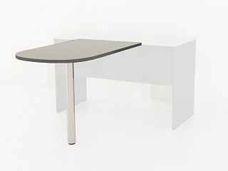 Визит-5 Приставка-брифинг 1000*600*750 Серый/Антрацит 