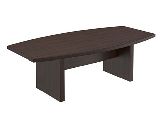 Mark МК 150 Стол для переговоров фигурный (240x120x76)  Дуб валенсия