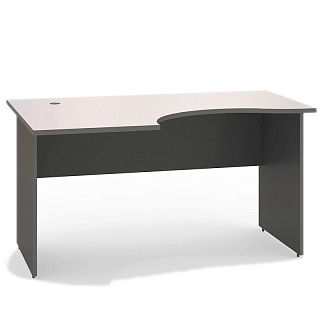 Стратегия EB1-01.31 Стол эргономичный левый 1400*1000*735 Серый