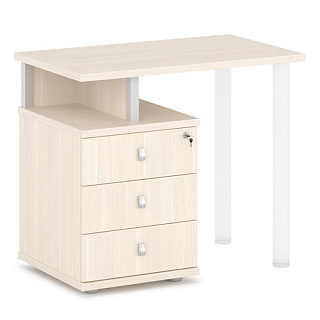 Vasanta V-233/V-243 Тумба приставная с замком  880*524*750 Дуб Кобург