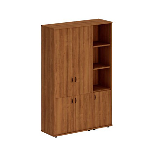 Престиж Исп.48 Шкаф комбинированный высокий (закрытый + полузакрытый узкий) (133x46x203) 20* Темный 