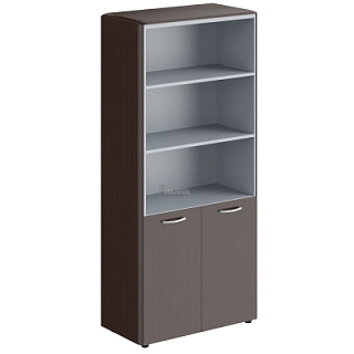 Dioni DHC 85.5 Шкаф с 1 комплектом глухих малых дверей 892х450х1950 Венге Магия