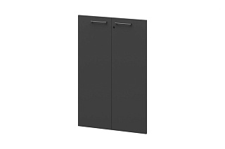 Кортез KZF-38 Комплект фасадов ЛДСП 784х18х1158 Графит