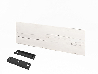 Lemo L-059-2 Экран настольный ЛДСП 1350х18х400 Таксония айвори