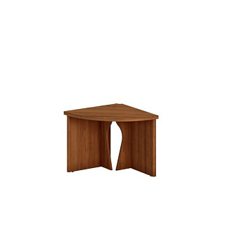 Престиж ТЖ 476 Секция угловая стола для переговоров (83x83x75) Темный орех