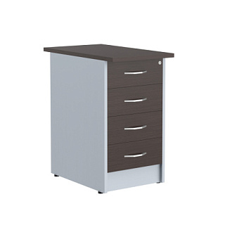 Imago ТП-4.2А Тумба приставная 412х720х753 Венге Магия/Металлик       