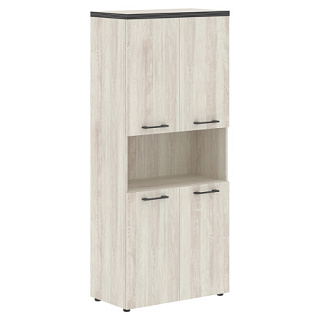 Torr THC 85.4 Шкаф с 2-мя комплектами глухих малых дверей и топом 856х450х1968 Сосна Эдмонт