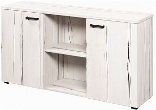 Lemo L-681 Тумба приставная к двум столам 1419х376х750 Таксония айвори