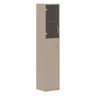 Imago СУ-1.7 Л/Пр Шкаф колонка комбинированная 406х365х1975 Мокачино