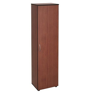 41.34 Гардероб однодверный 50*37*186 Итальянский орех