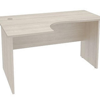 63.62 Стол эргономичный левый 135*90*75 Дуб "Кобург"