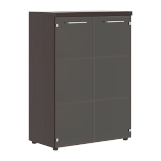 Torr-Z TMC 85.2 Шкаф со стеклянными дверьми и топом 856х450х1203 Венге Магия Z