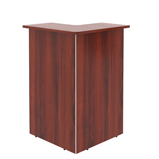 Dex DMC 88 (L/R) Стойка ресепшен угловая 800х800х1200 Бургунди