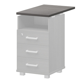 Аргентум НТ-320.73 Крышка тумбы 730x450x25 Лиственница