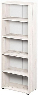 Lemo L-67 Стеллаж высокий 712х356х1916 Таксония айвори