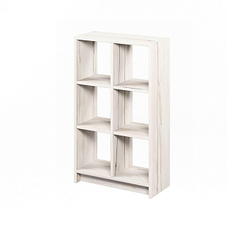 Lemo Стеллаж открытый 756х356х1300 Таксония айвори