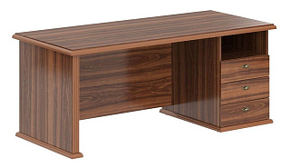 Raut RDT 188.А(L/R) Стол руководителя 1800х800х750  Орех Даллас