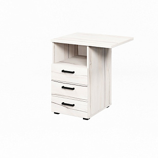 Lemo Тумба приставная 670х526х750 Таксония айвори