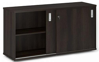 Vasanta V-78 Шкаф-купе низкий с замком и 4 полками 1432*440*750 Дуб Кентербери