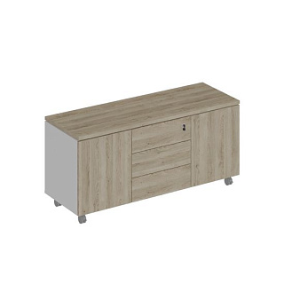 City СИ 262 ДС БП ДС Тумба для оргтехники (142x50x65)