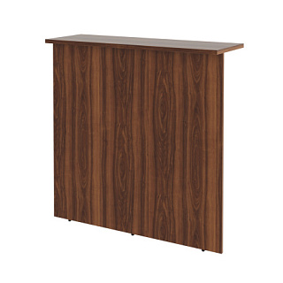 Dex DMS 070 Стойка ресепшен прямая 700х400х1200 Орех Даллас