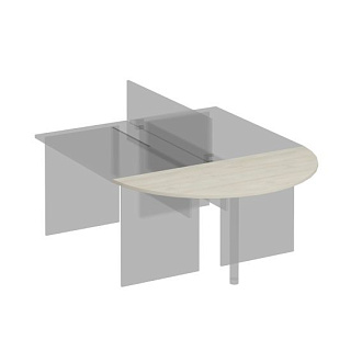 Комфорт К.209 ДШ Приставка к столу (153x70x2.5)